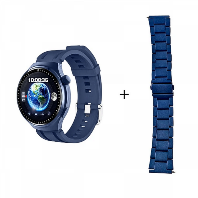 Relógio Inteligente Smartwatch 49mm com 02 Pulseiras Tela AMOLED GS Watch4 PRO - Kapbom