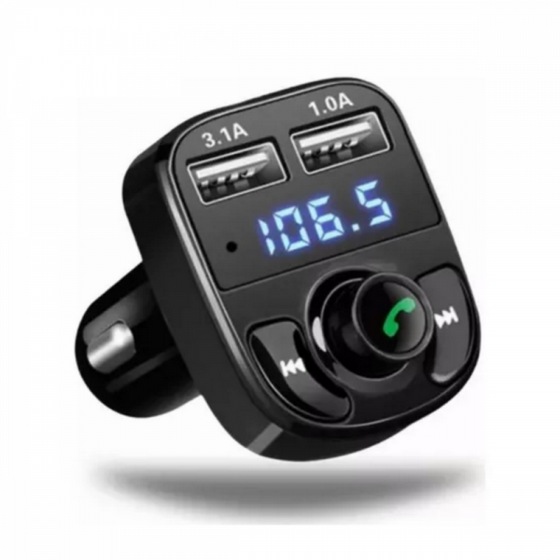 Carregador Transmissor Automotivo MP3 Player Bluetooth V5.0 + EDR